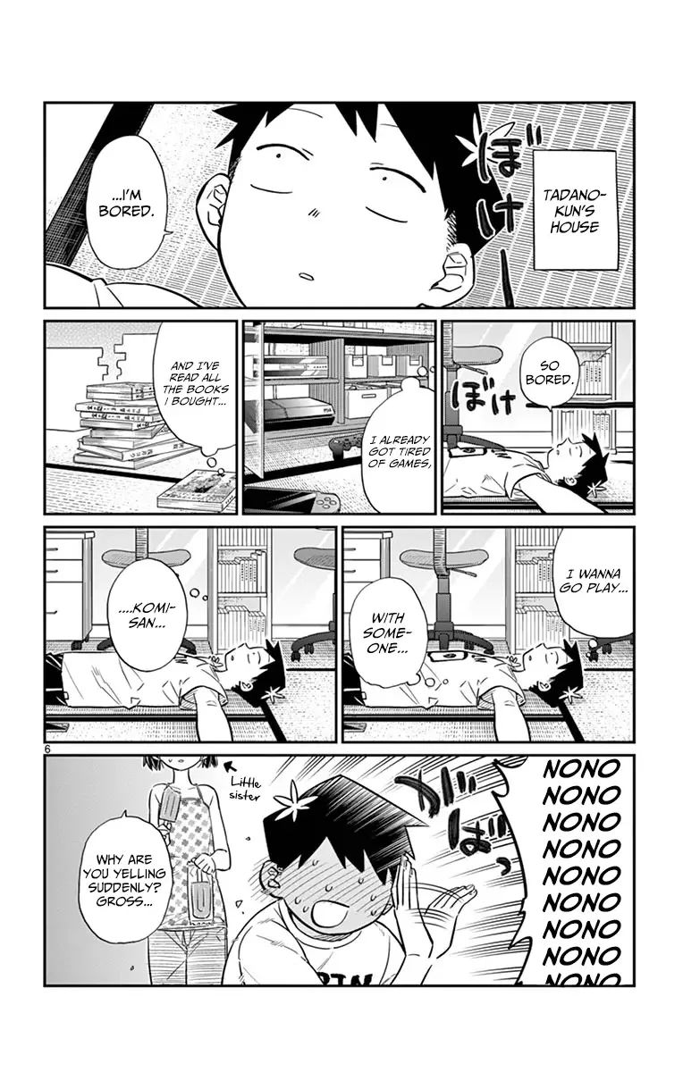 Komi-san wa Komyushou desu Chapter 37 page 6