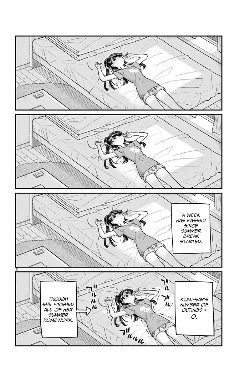 Komi-san wa Komyushou desu Chapter 37 page 2