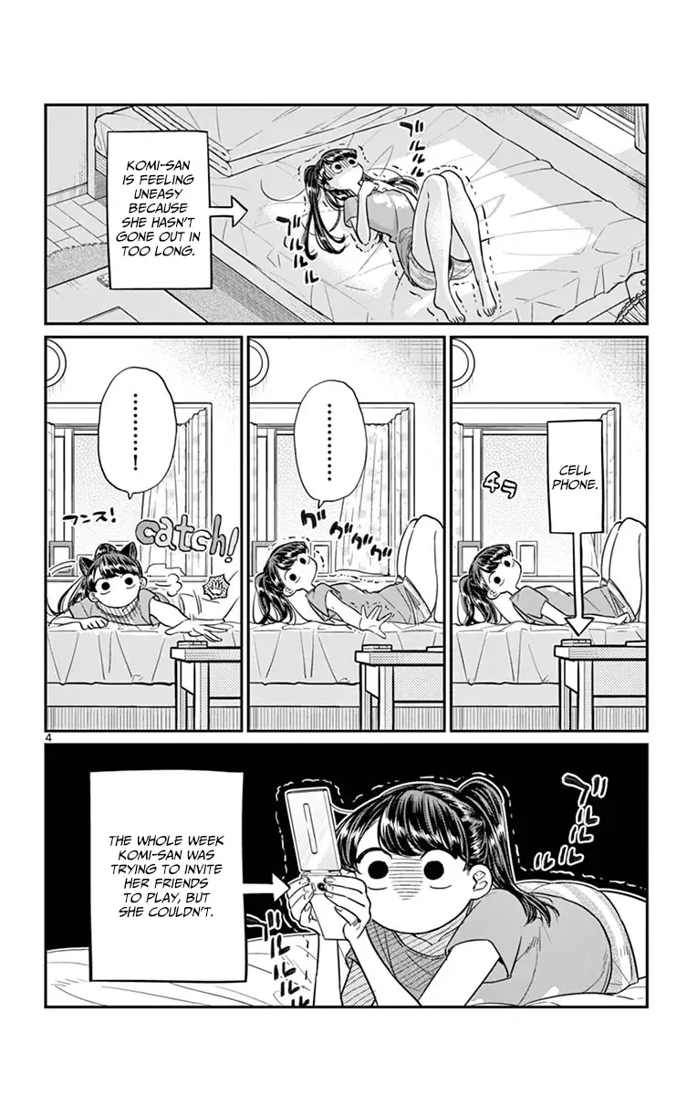 Komi-san wa Komyushou desu Chapter 37 page 4