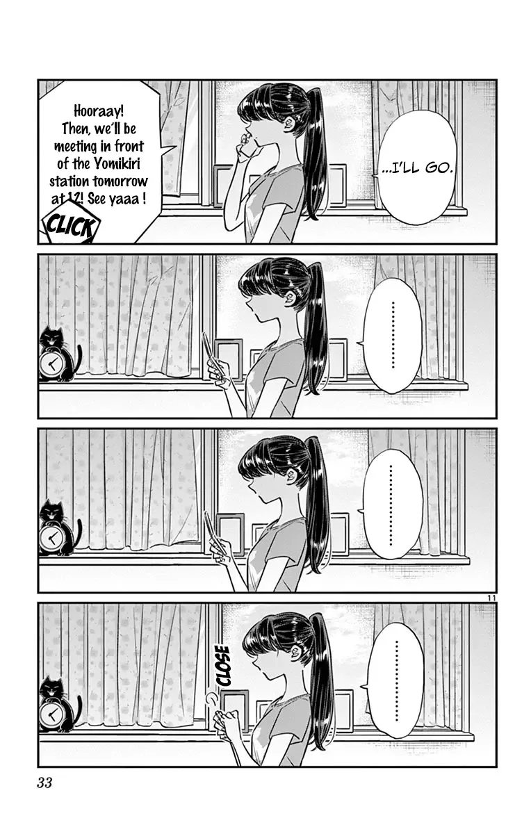 Komi-san wa Komyushou desu Chapter 37 page 11