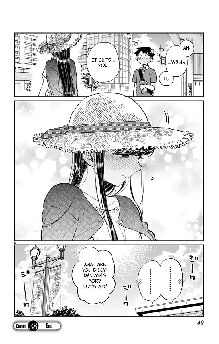 Komi-san wa Komyushou desu Chapter 38 page 6