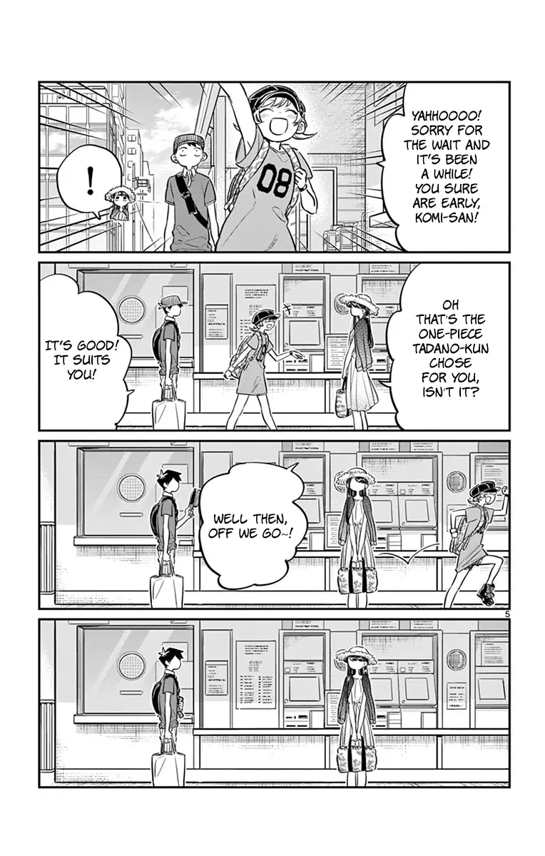 Komi-san wa Komyushou desu Chapter 38 page 5