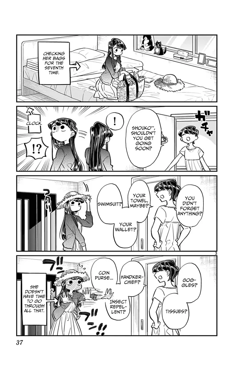 Komi-san wa Komyushou desu Chapter 38 page 3