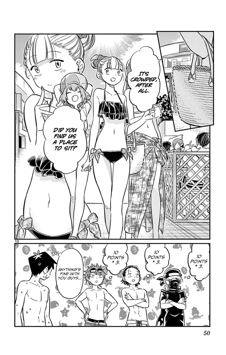 Komi-san wa Komyushou desu Chapter 39 page 10
