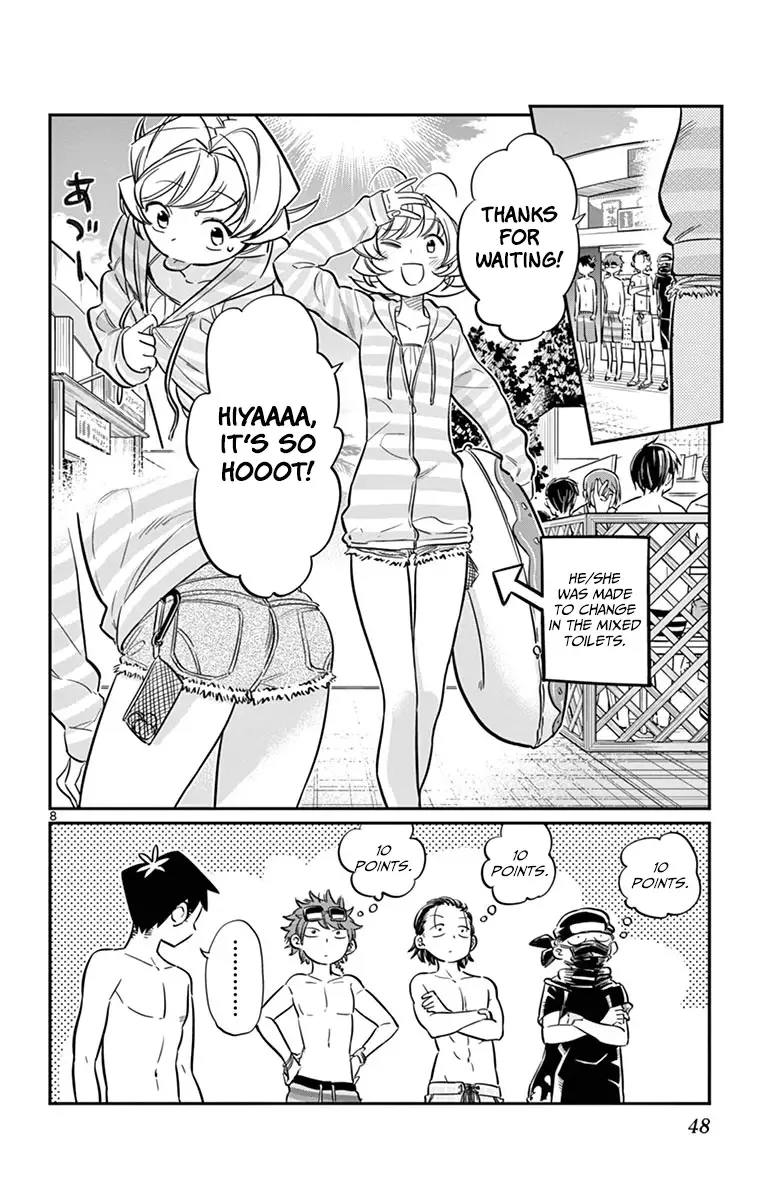 Komi-san wa Komyushou desu Chapter 39 page 8