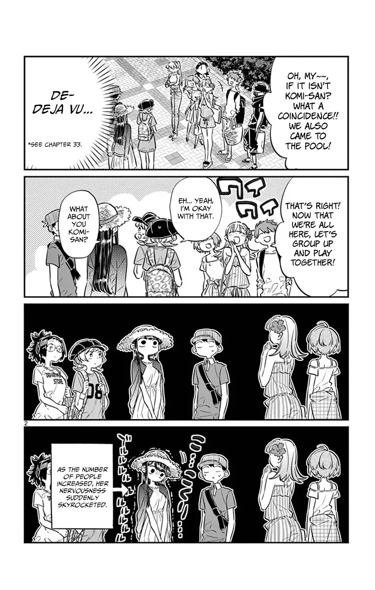 Komi-san wa Komyushou desu Chapter 39 page 2