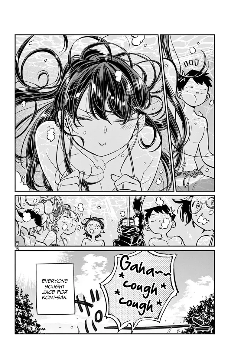 Komi-san wa Komyushou desu Chapter 39 page 16