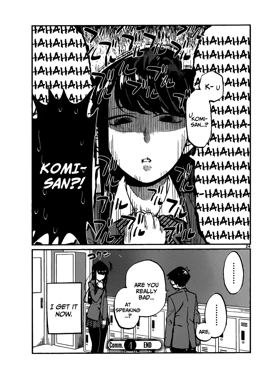 Komi-san wa Komyushou desu Chapter 4 page 7