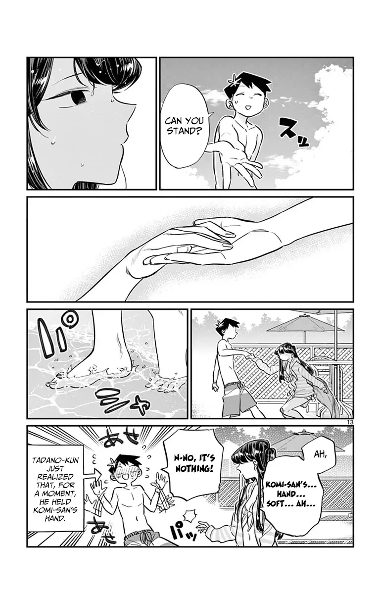 Komi-san wa Komyushou desu Chapter 40 page 13