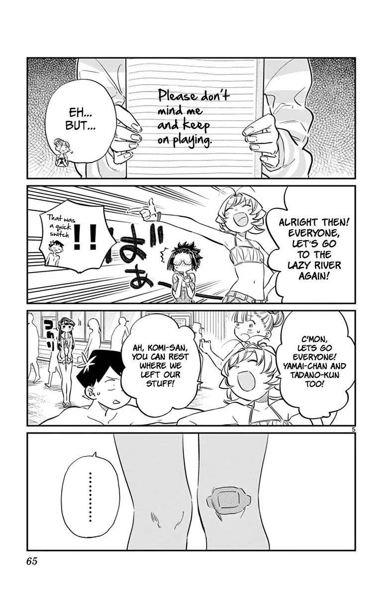 Komi-san wa Komyushou desu Chapter 40 page 5