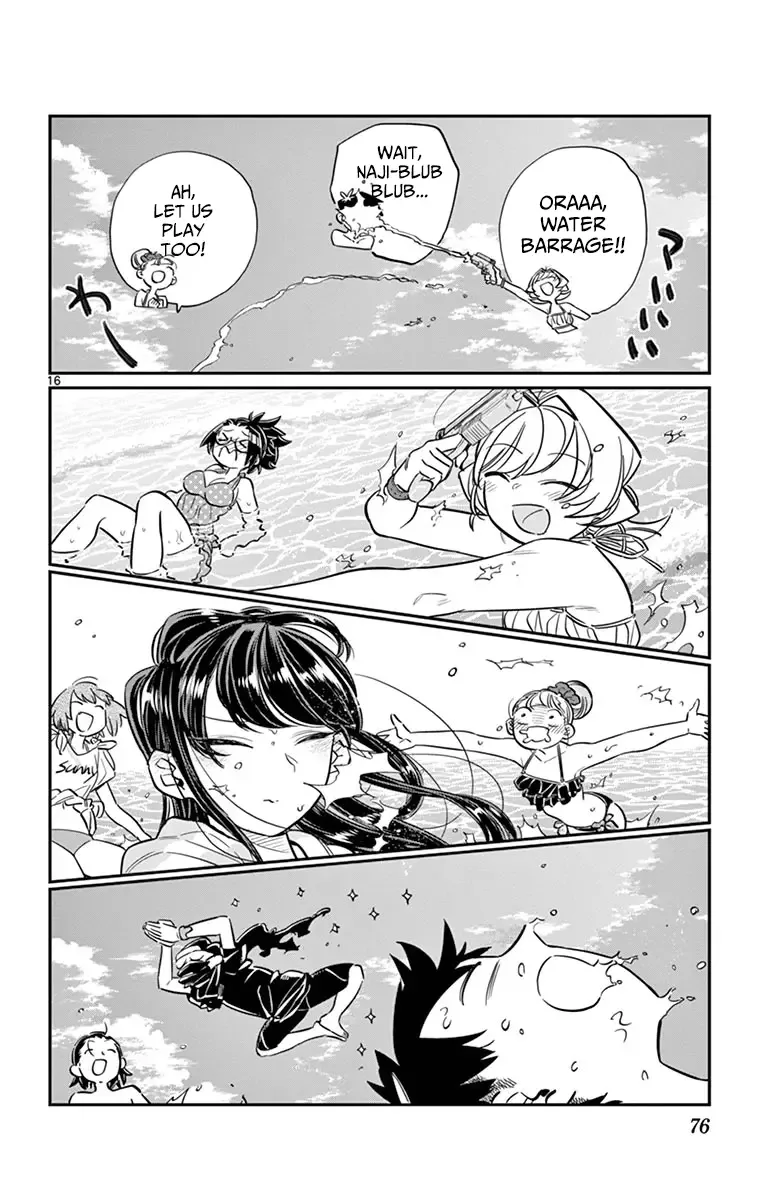 Komi-san wa Komyushou desu Chapter 40 page 16