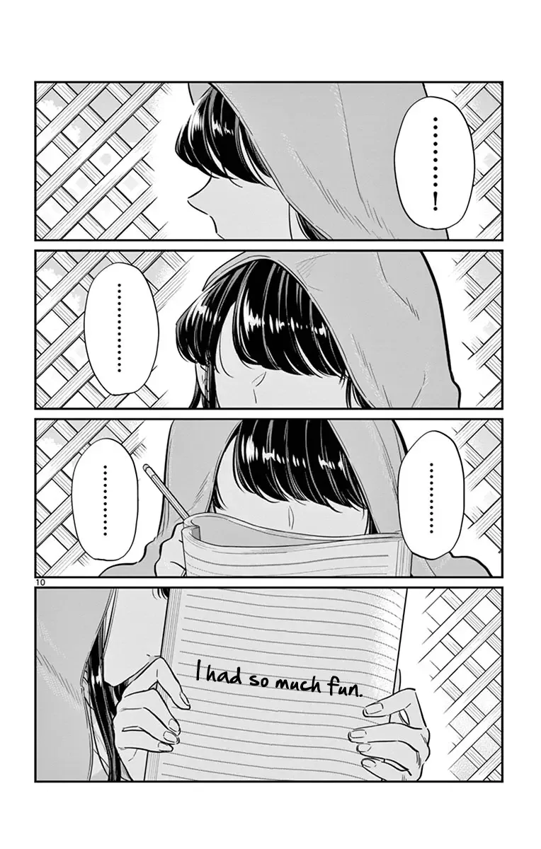 Komi-san wa Komyushou desu Chapter 40 page 10