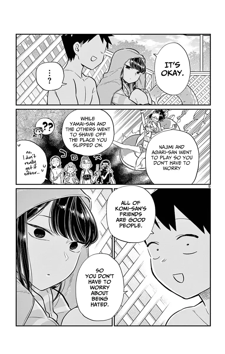 Komi-san wa Komyushou desu Chapter 40 page 9