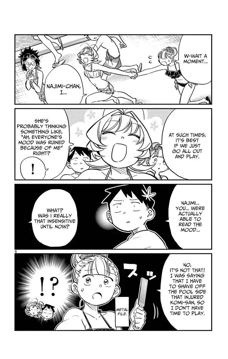 Komi-san wa Komyushou desu Chapter 40 page 6