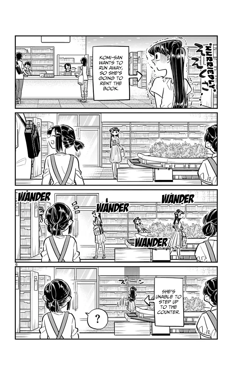 Komi-san wa Komyushou desu Chapter 41 page 6
