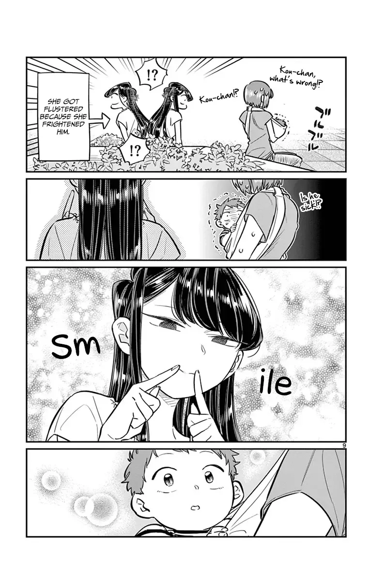 Komi-san wa Komyushou desu Chapter 41 page 9