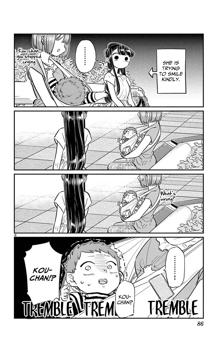 Komi-san wa Komyushou desu Chapter 41 page 8