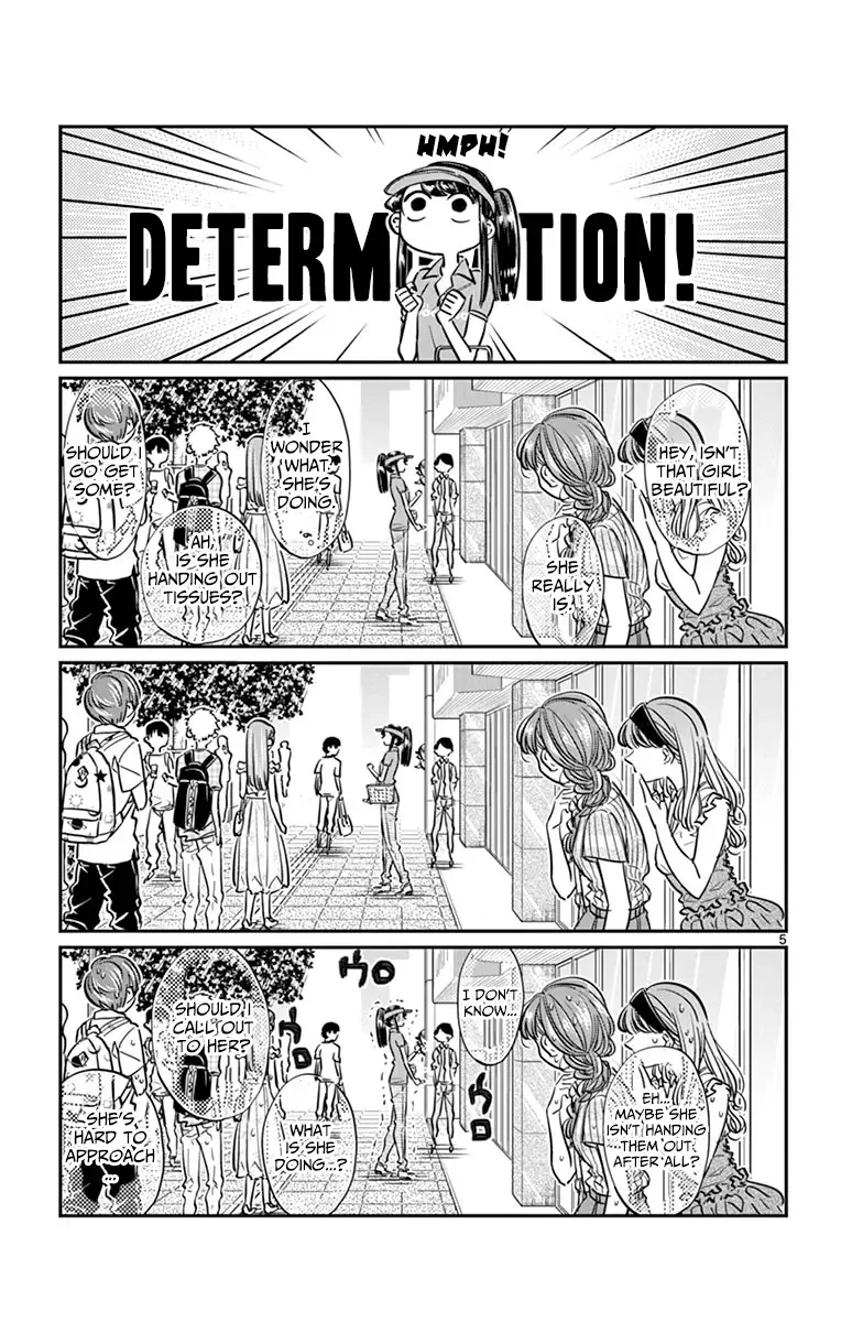Komi-san wa Komyushou desu Chapter 43 page 5
