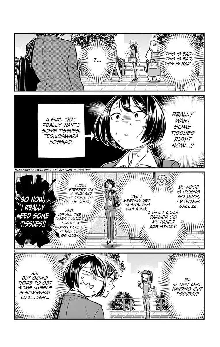 Komi-san wa Komyushou desu Chapter 43 page 8