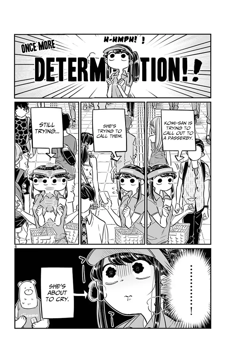 Komi-san wa Komyushou desu Chapter 43 page 6