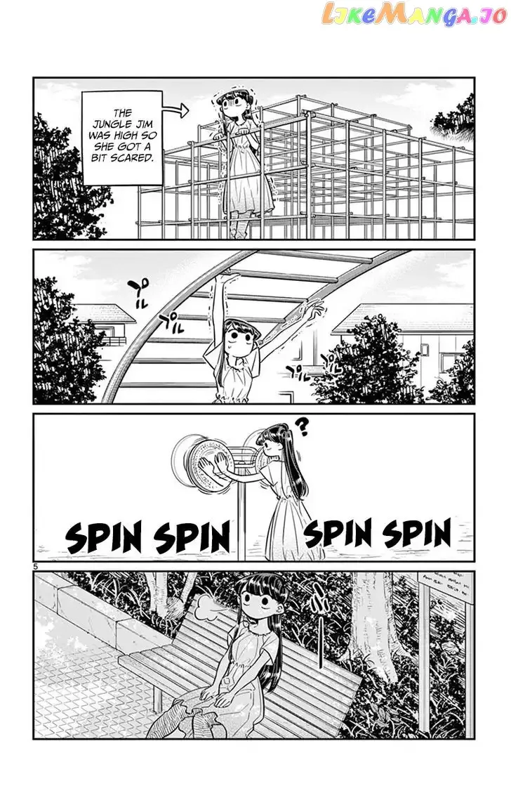 Komi-san wa Komyushou desu Chapter 44 page 5