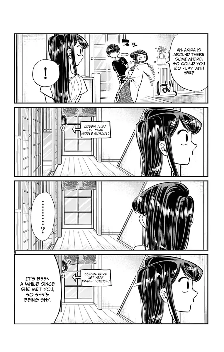 Komi-san wa Komyushou desu Chapter 45 page 8