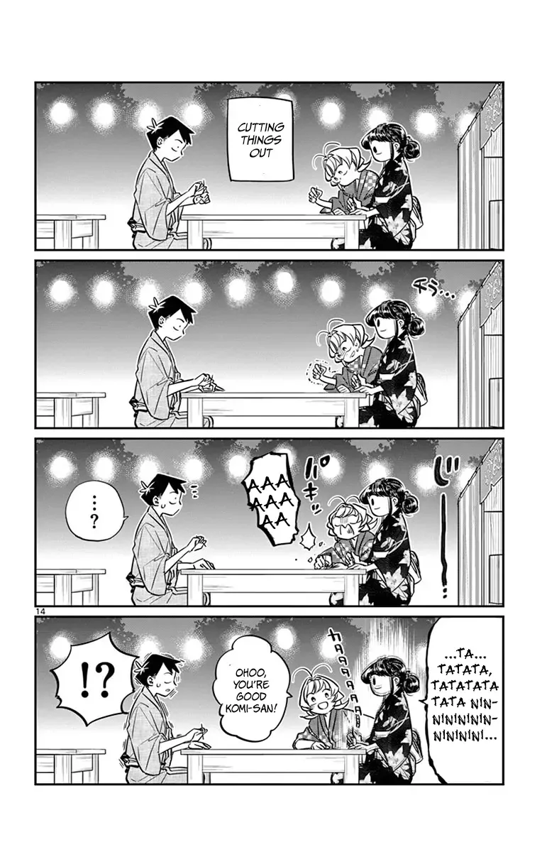 Komi-san wa Komyushou desu Chapter 46 page 14
