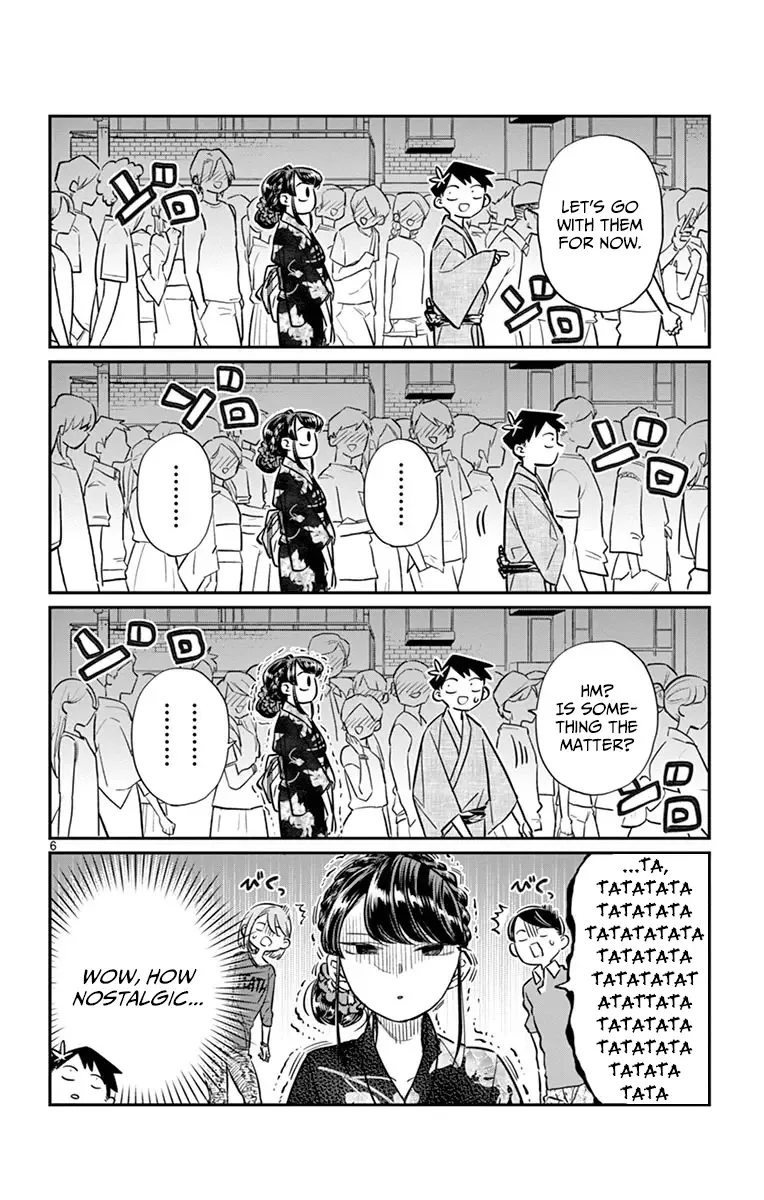 Komi-san wa Komyushou desu Chapter 46 page 6