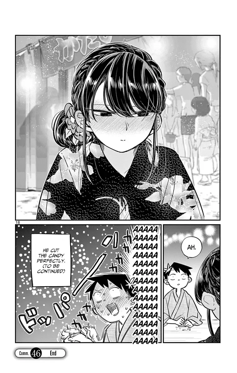 Komi-san wa Komyushou desu Chapter 46 page 18