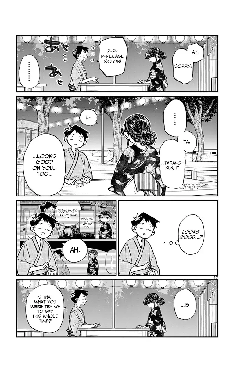 Komi-san wa Komyushou desu Chapter 46 page 17