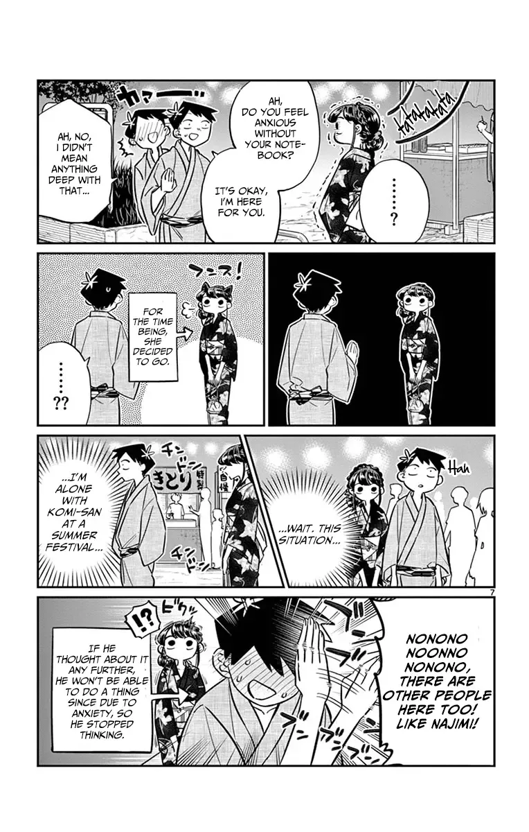 Komi-san wa Komyushou desu Chapter 46 page 7
