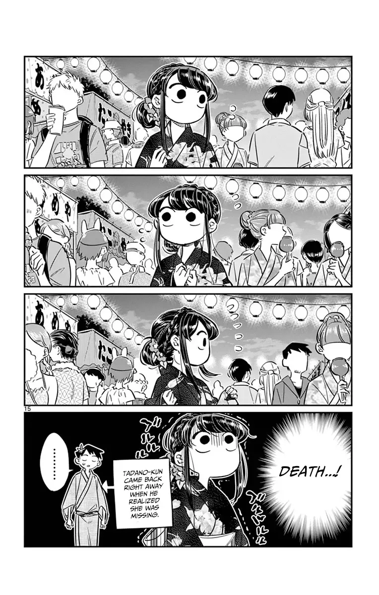 Komi-san wa Komyushou desu Chapter 47 page 15