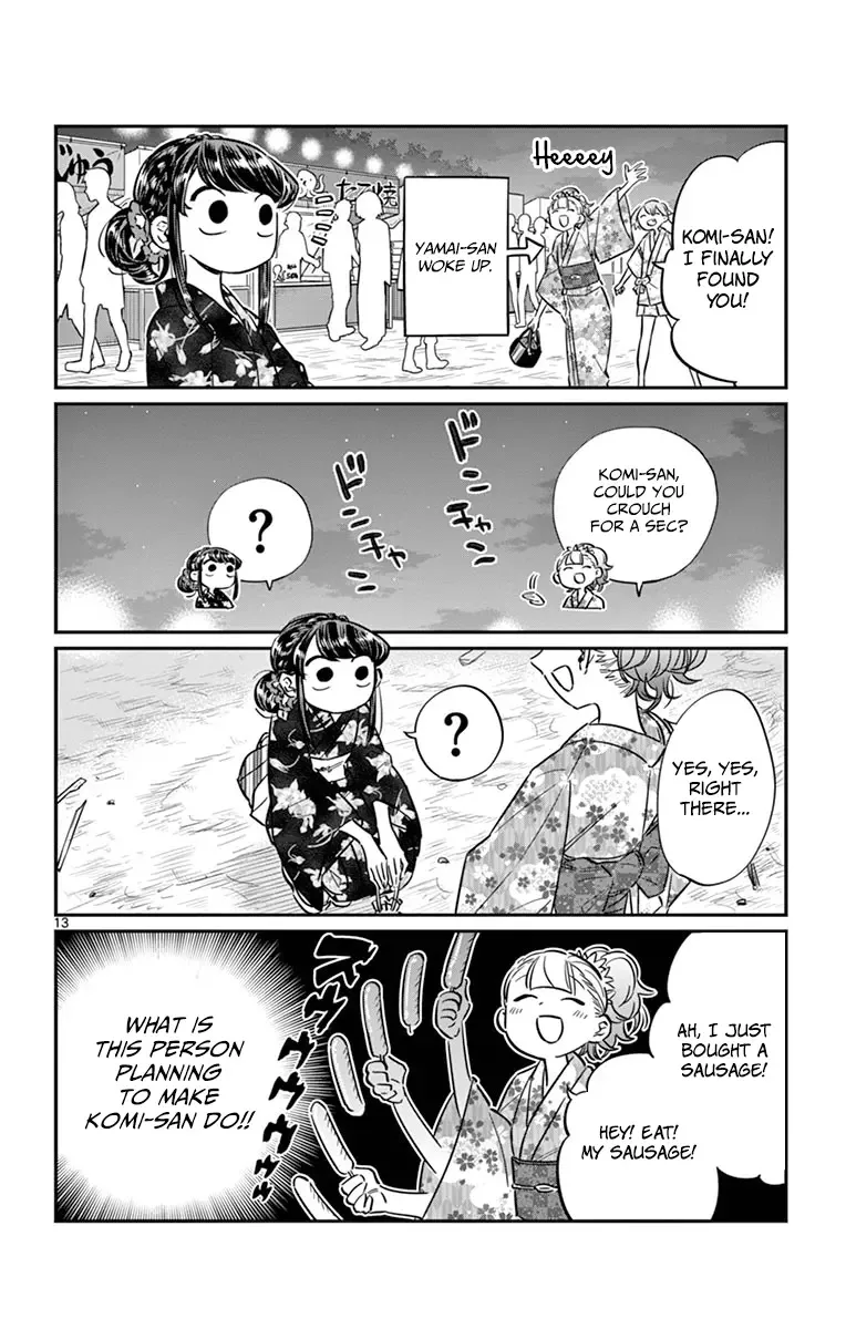 Komi-san wa Komyushou desu Chapter 47 page 13