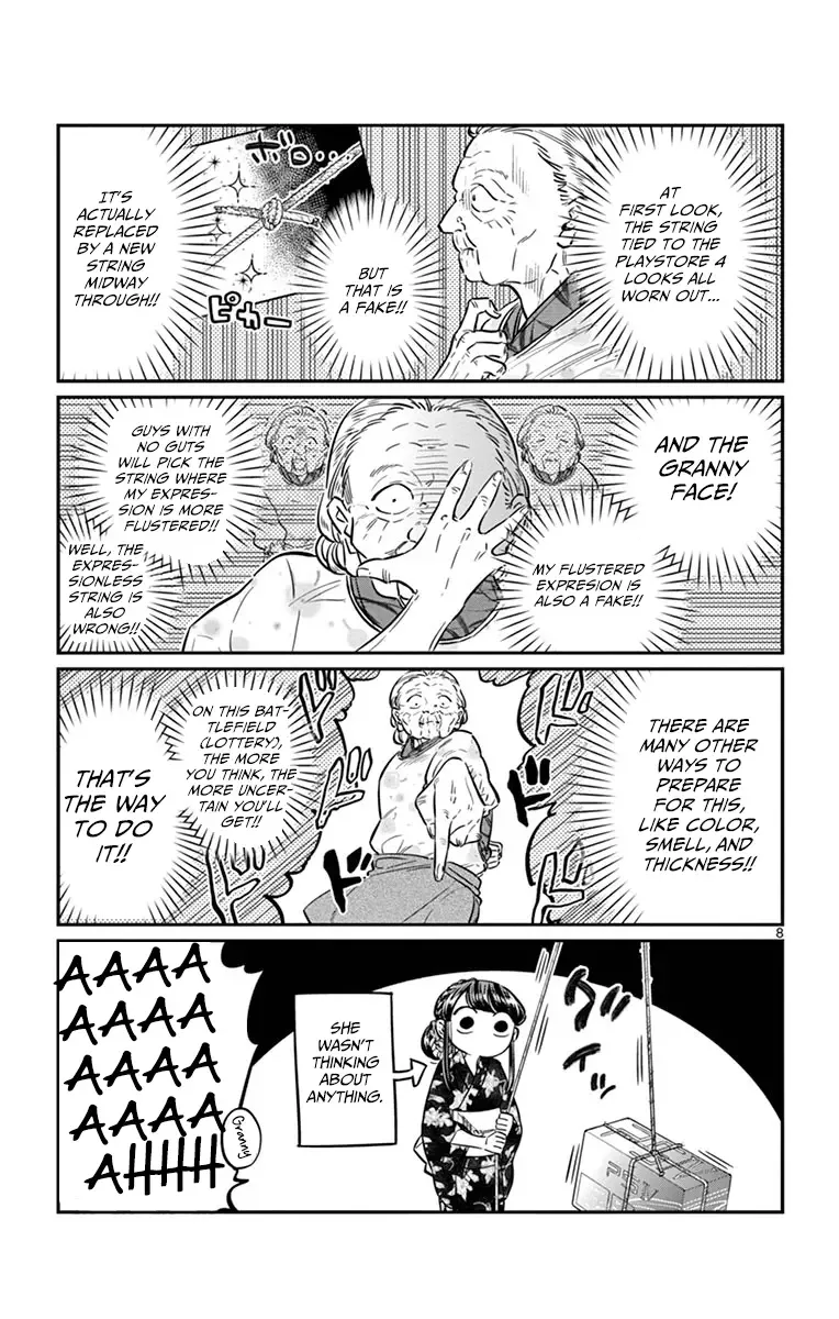 Komi-san wa Komyushou desu Chapter 47 page 8