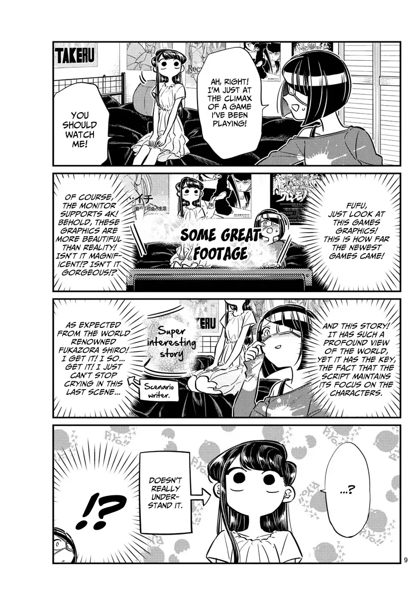 Komi-san wa Komyushou desu Chapter 48 page 9