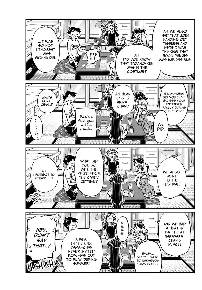 Komi-san wa Komyushou desu Chapter 50 page 15