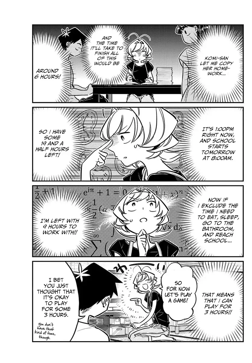 Komi-san wa Komyushou desu Chapter 50 page 9