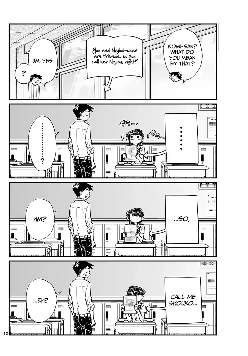 Komi-san wa Komyushou desu Chapter 53 page 4