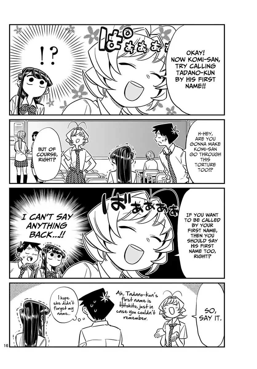 Komi-san wa Komyushou desu Chapter 53 page 8