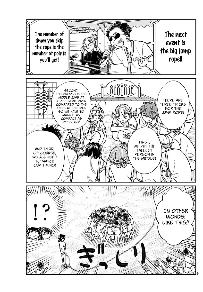 Komi-san wa Komyushou desu Chapter 54 page 9