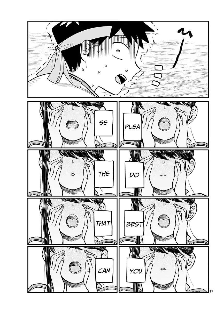 Komi-san wa Komyushou desu Chapter 54 page 17