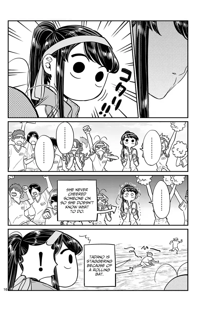Komi-san wa Komyushou desu Chapter 54 page 16