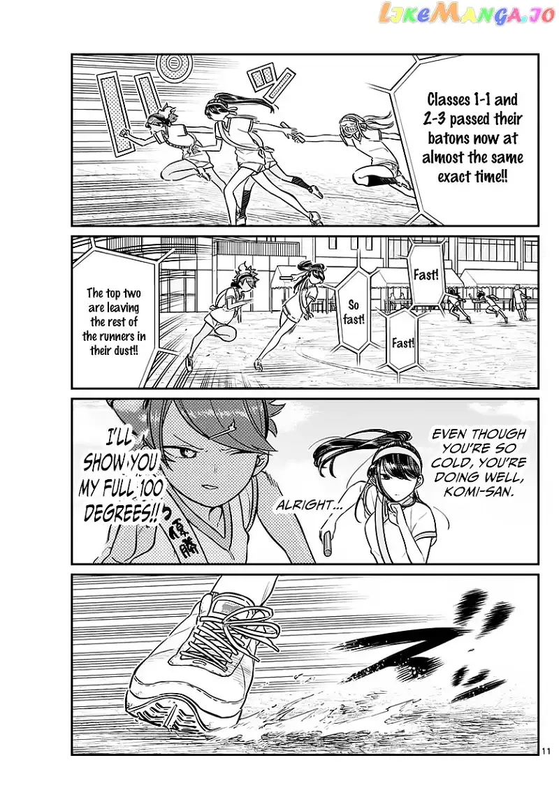 Komi-san wa Komyushou desu Chapter 55 page 11