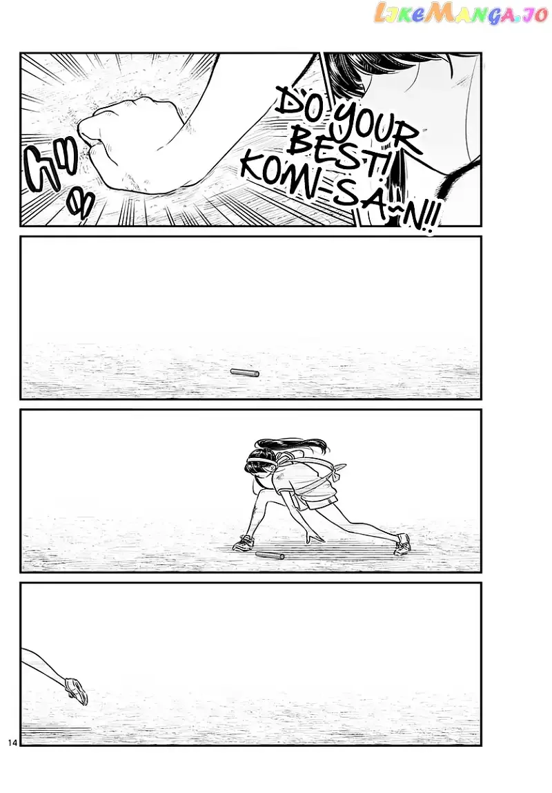 Komi-san wa Komyushou desu Chapter 55 page 14