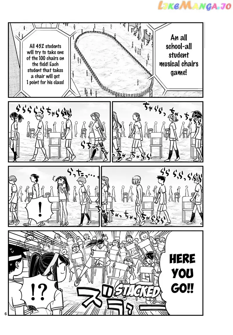 Komi-san wa Komyushou desu Chapter 55 page 6