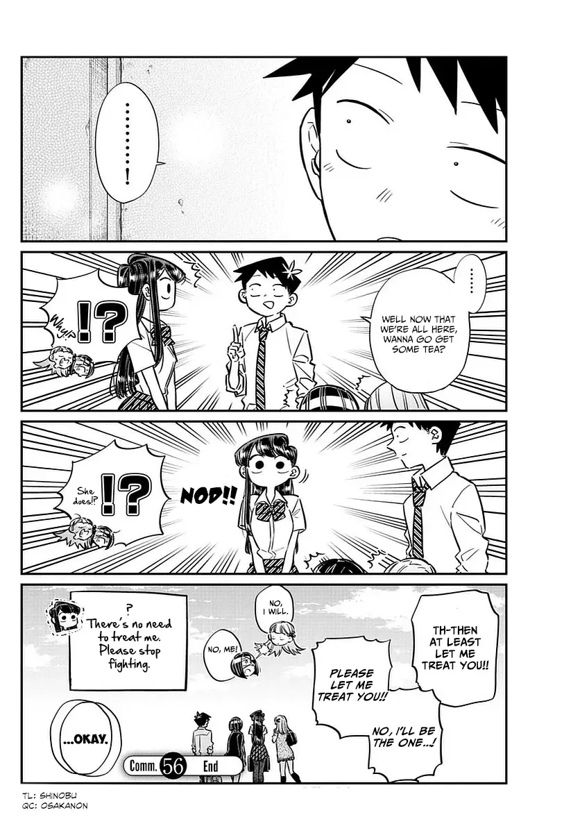 Komi-san wa Komyushou desu Chapter 56 page 18