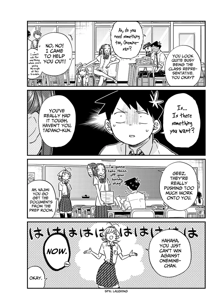 Komi-san wa Komyushou desu Chapter 58 page 5