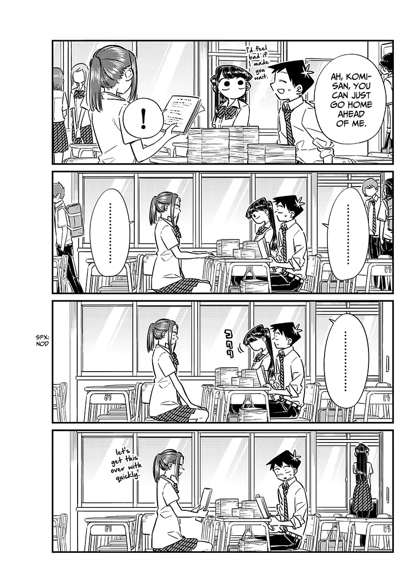 Komi-san wa Komyushou desu Chapter 58 page 13