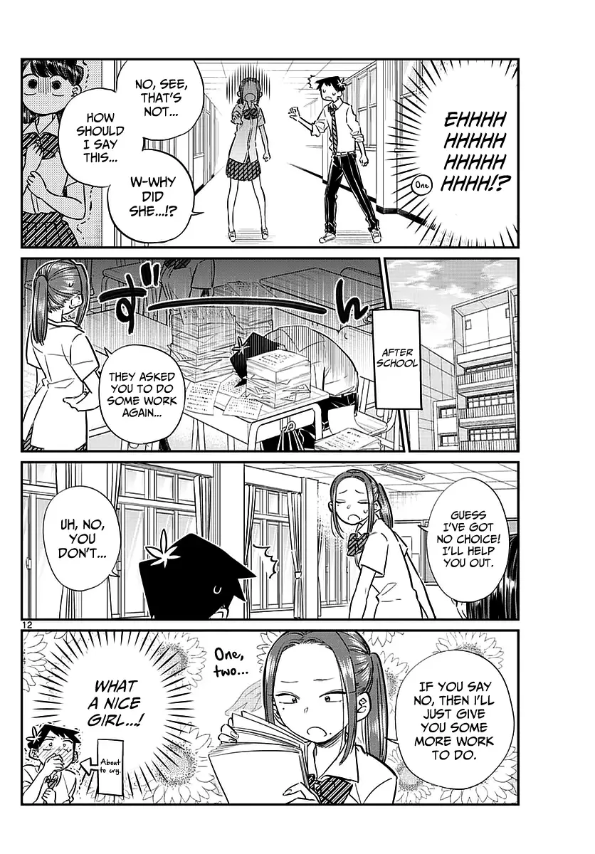 Komi-san wa Komyushou desu Chapter 58 page 12