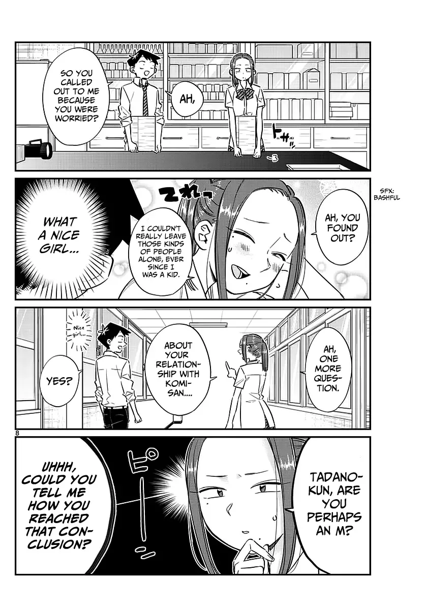 Komi-san wa Komyushou desu Chapter 58 page 8